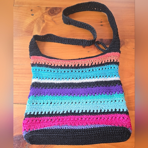 The Sak Multicolor Crochet Hobo Bag - Picture 2 of 6